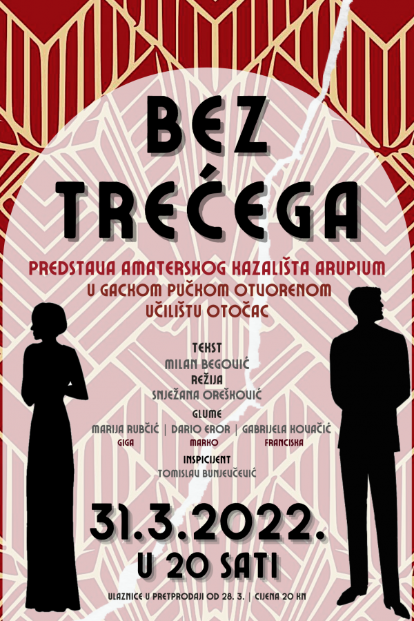 PREDSTAVA / BEZ TREĆEGA