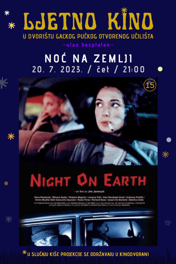 LJETNO KINO / NOĆ NA ZEMLJI