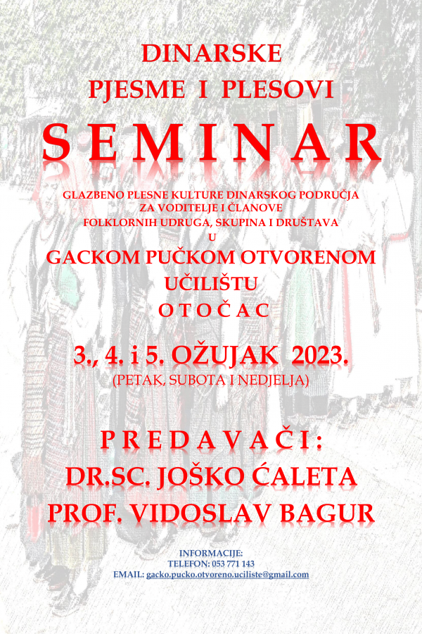 OTVORENE PRIJAVE NA SEMINAR