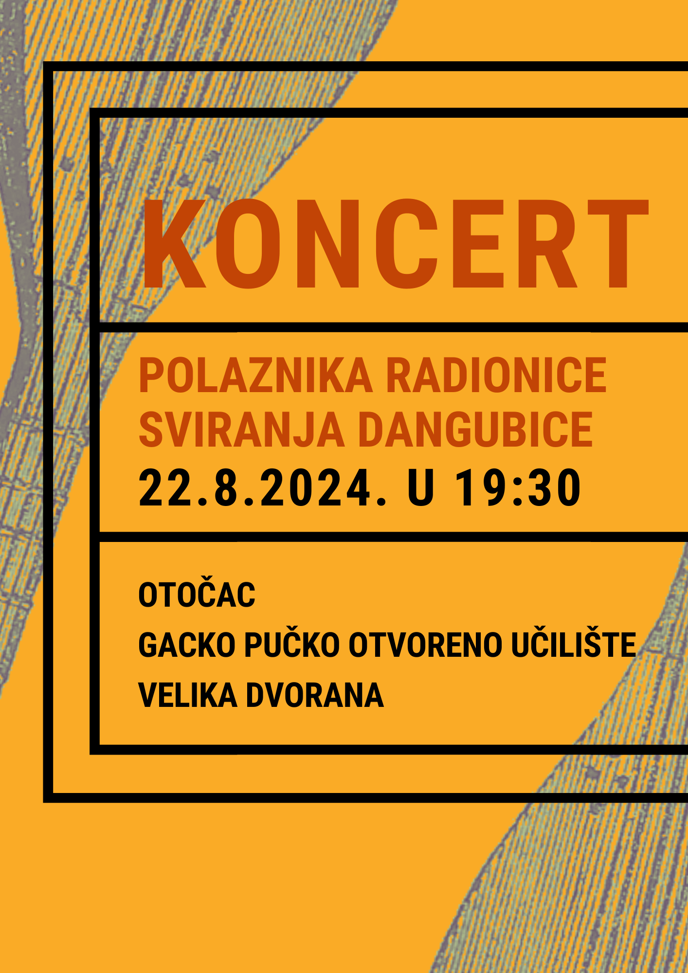 KONCERT POLAZNIKA RADIONICE SVIRANJA DANGUBICE