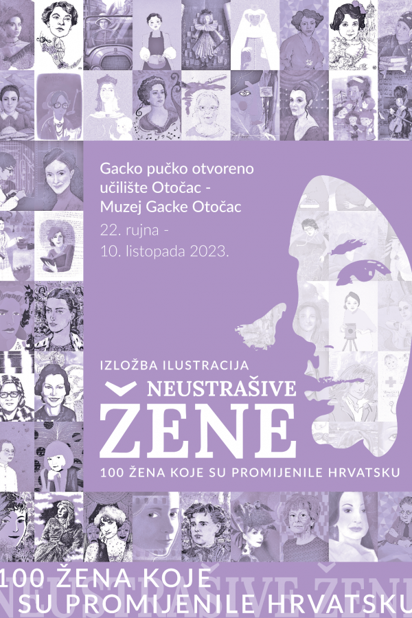 IZLOŽBA ILUSTRACIJA / NEUSTRAŠIVE ŽENE