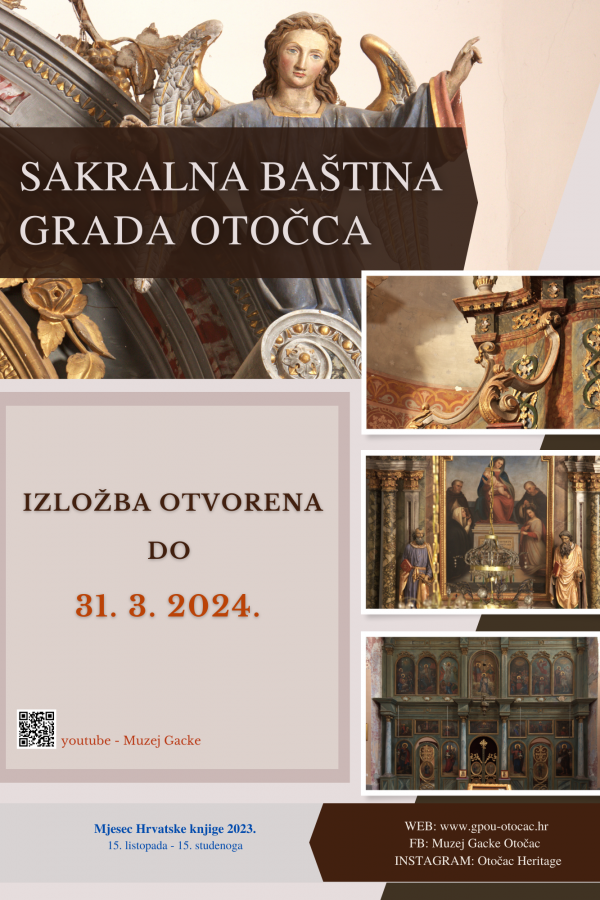 PREDSTAVLJANJE KNJIGE I IZLOŽBA / SAKRALNA BAŠTINA GRADA OTOČCA